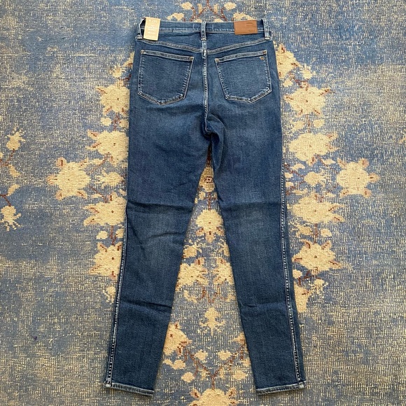 NWT Madewell Tall 10" High-Rise Skinny Jeans in Wendover Wash: TENCEL™ Edition - Picture 4 of 4